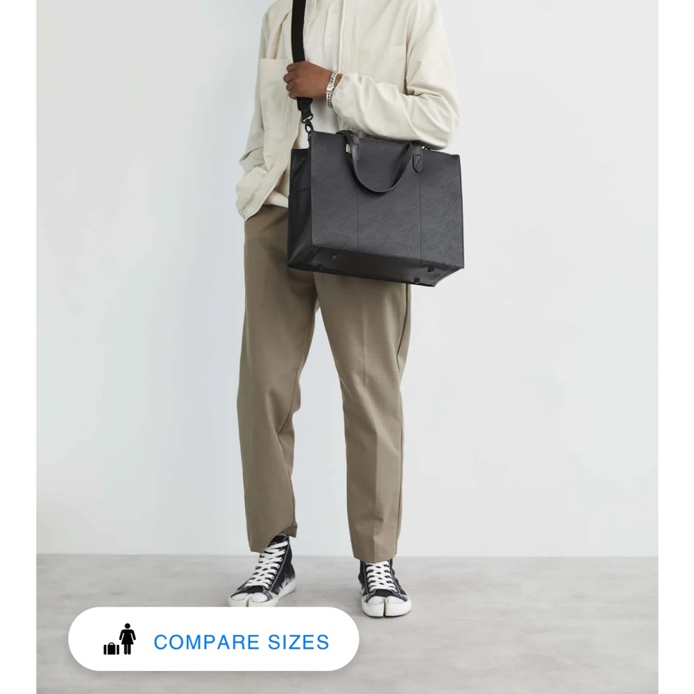 Beis “the work tote” in black